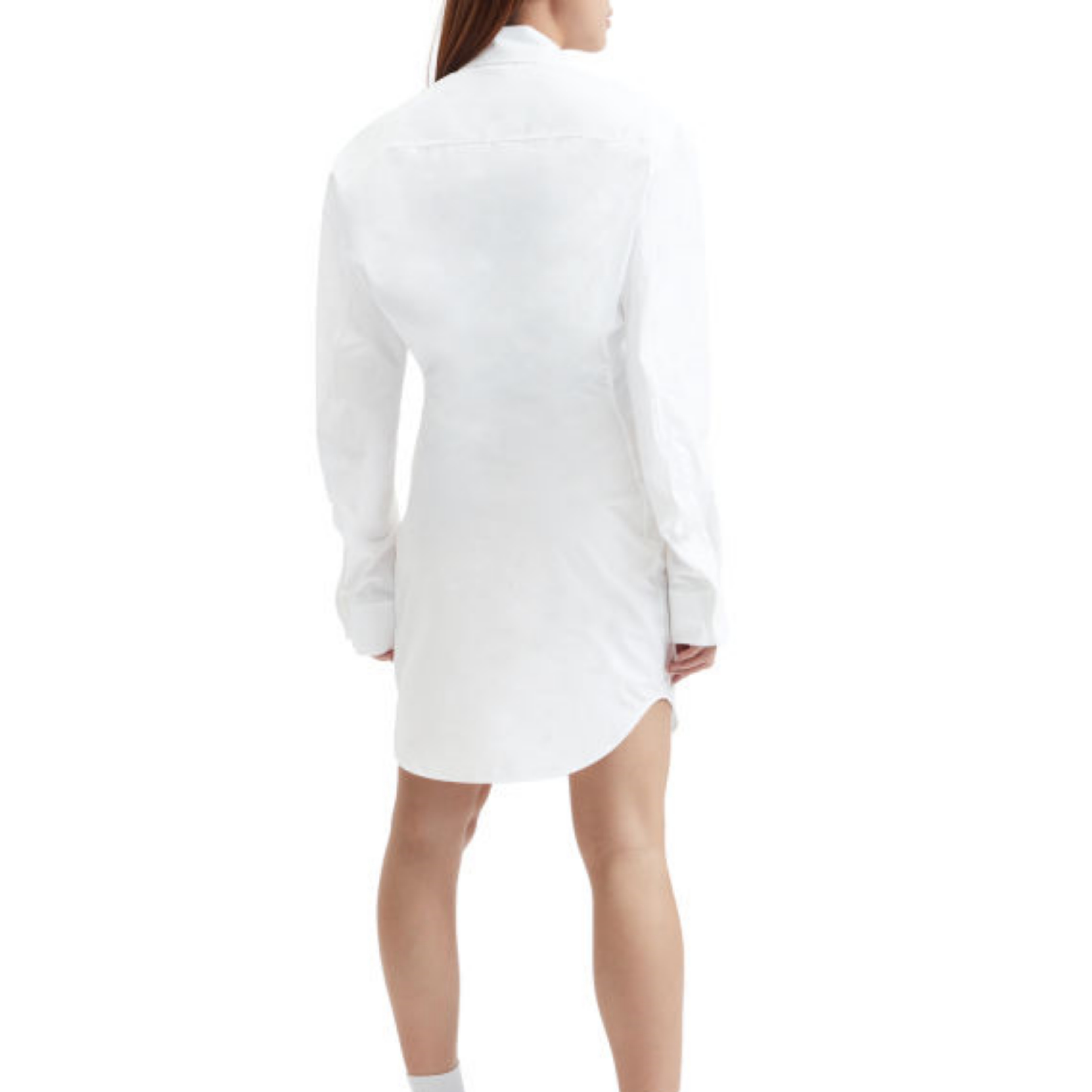 

Женское платье с длинным рукавом Alexander Wang, белый