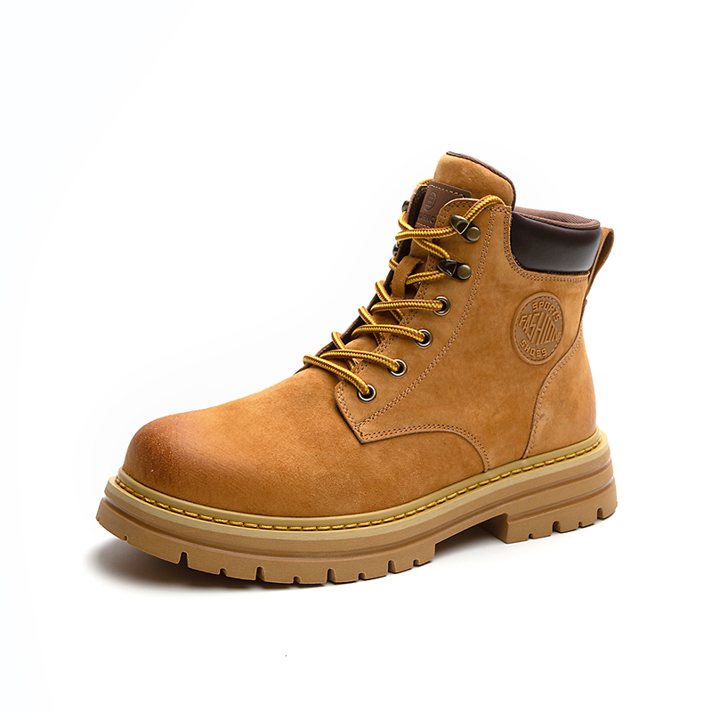 

PLO CART Жёлтые унисекс ботинки Short Martin с увеличенной высотой, цвет Yellow Boots, Height Increasing Men's