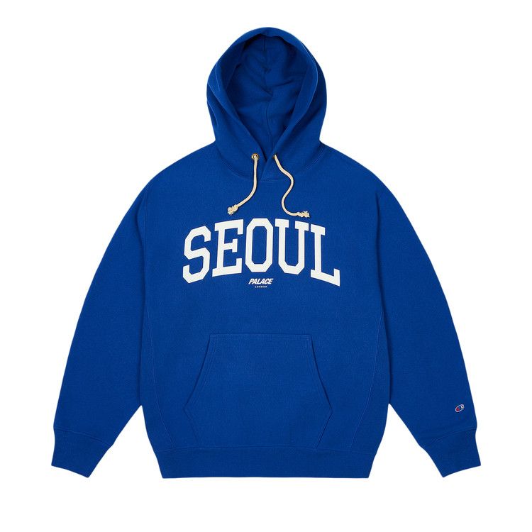 

Толстовка Palace Champion Shop Hood Seoul, Blue