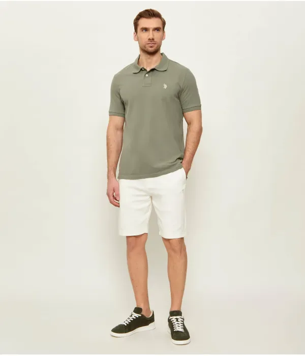 Полюс classic fit Us Polo Assn, зеленый — фото 2