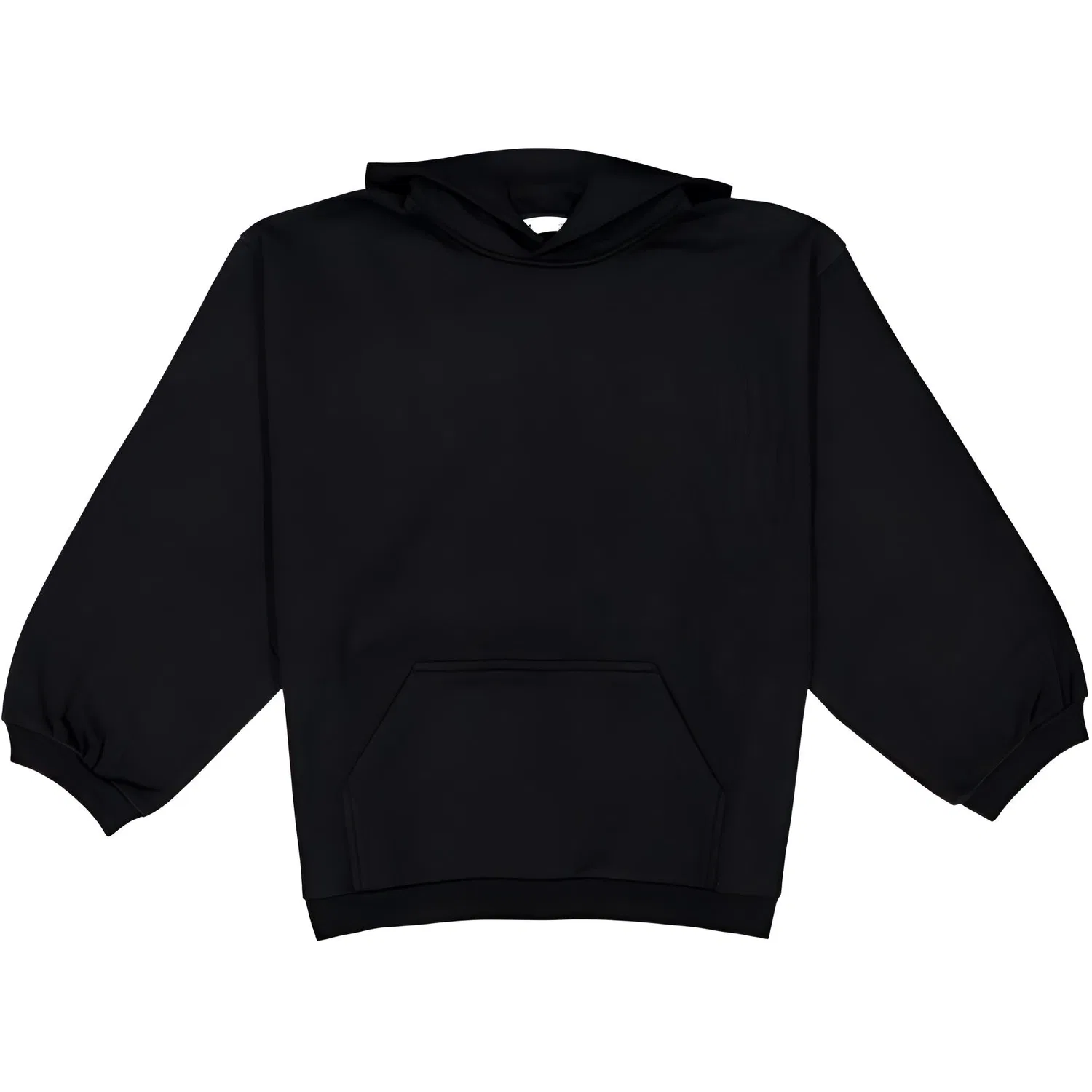 Худи с рукавом-баллон Balenciaga, Black