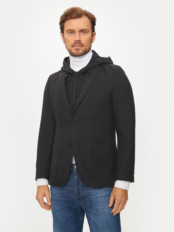 

Куртка обычного кроя 155384 544016 Karl Lagerfeld, черный