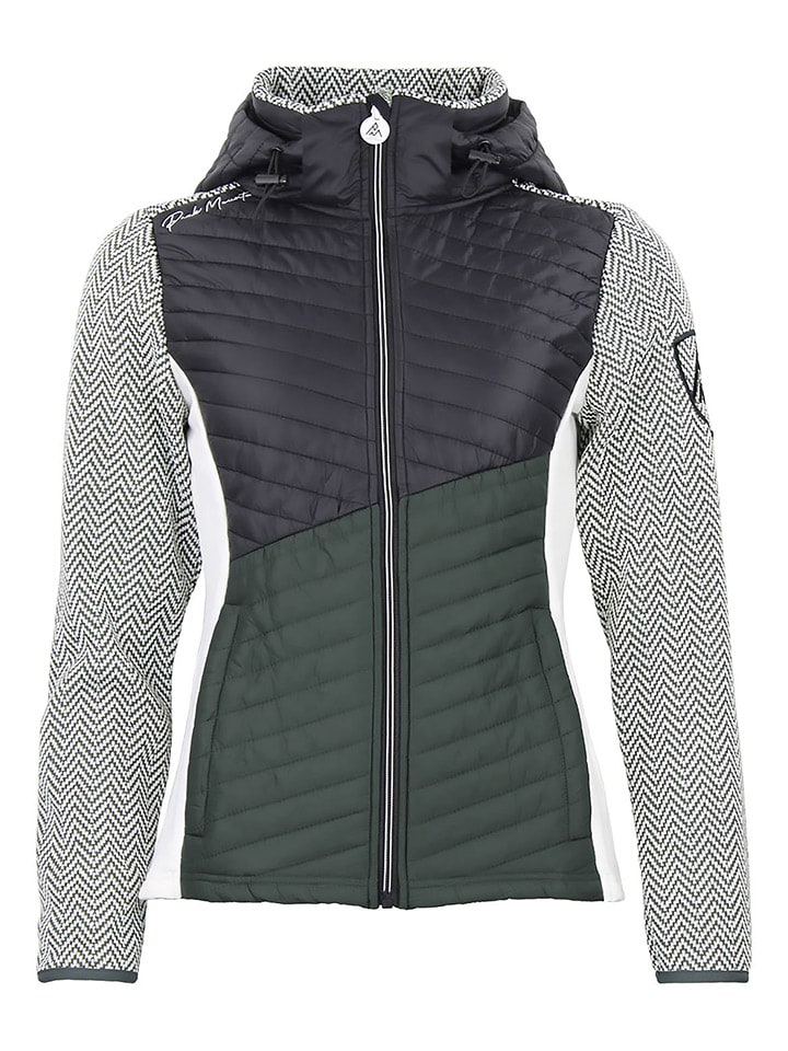 

Флисовая куртка Амир черного/хаки цвета Peak Mountain