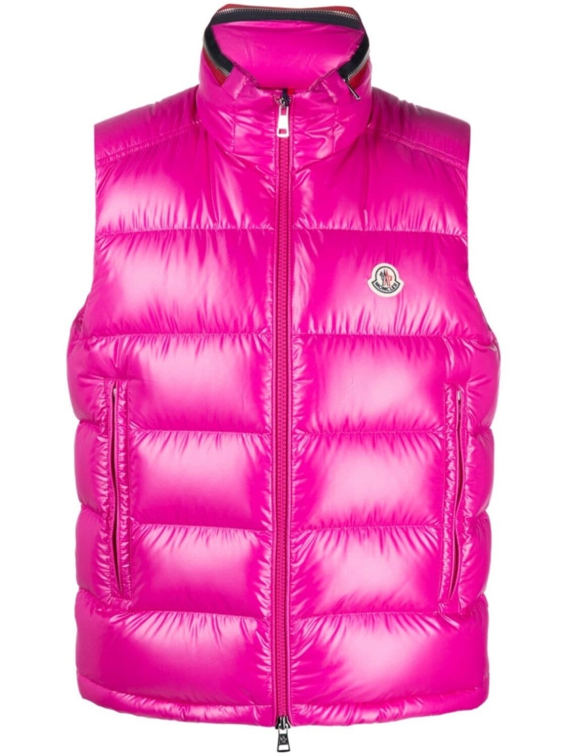 

Moncler дутый жилет Ouse, розовый