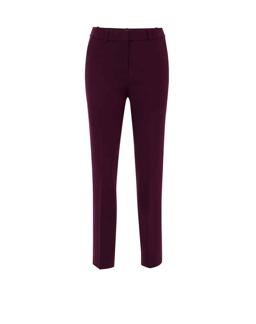 

Брюки WE Fashion Slim fit Pleated Pants, цвет bordeaux/dark red