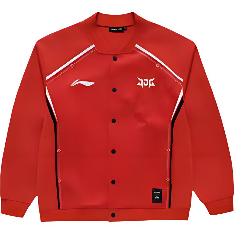

LINING Куртка спортивная LPL Sports Life Collection унисекс красная, Red