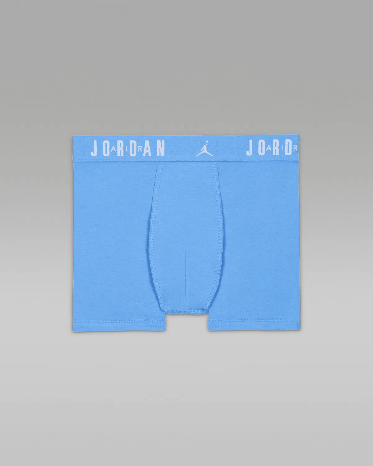 Детские хлопковые боксеры Big Kids' Cotton Core Boxer Briefs (3-Pack) Jordan, University Blue — фото 4