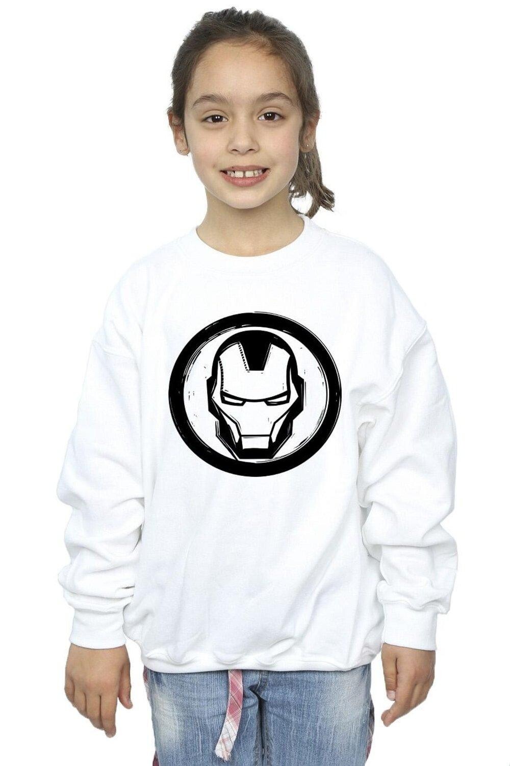 

Толстовка с логотипом Iron Man на груди Marvel, белый