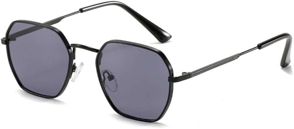 

MUTYNE Eyewear Модные аксессуары Солнцезащитные очки для женщин Квадратные солнцезащитные очки для активного отдыха с защитой от УФ-излучения Женские очки для зрения, 1.black Black