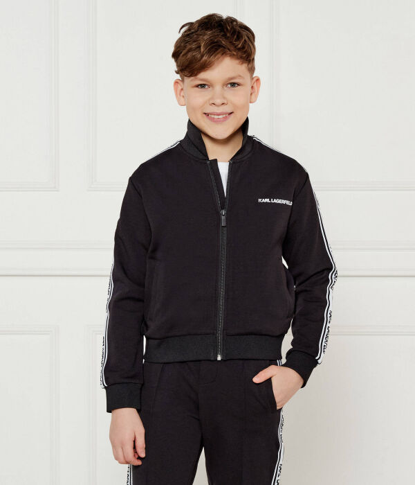 

Свитер Regular fit Karl Lagerfeld Kids, черный