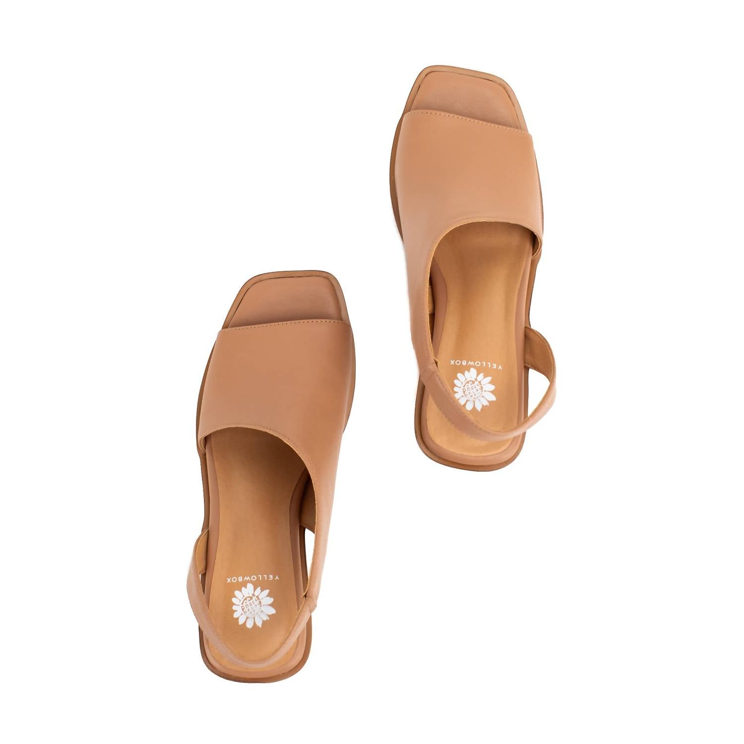 Женские босоножки Valdosta Slingback Wedge Sandal в цвете Almond Yellow Box — фото 3