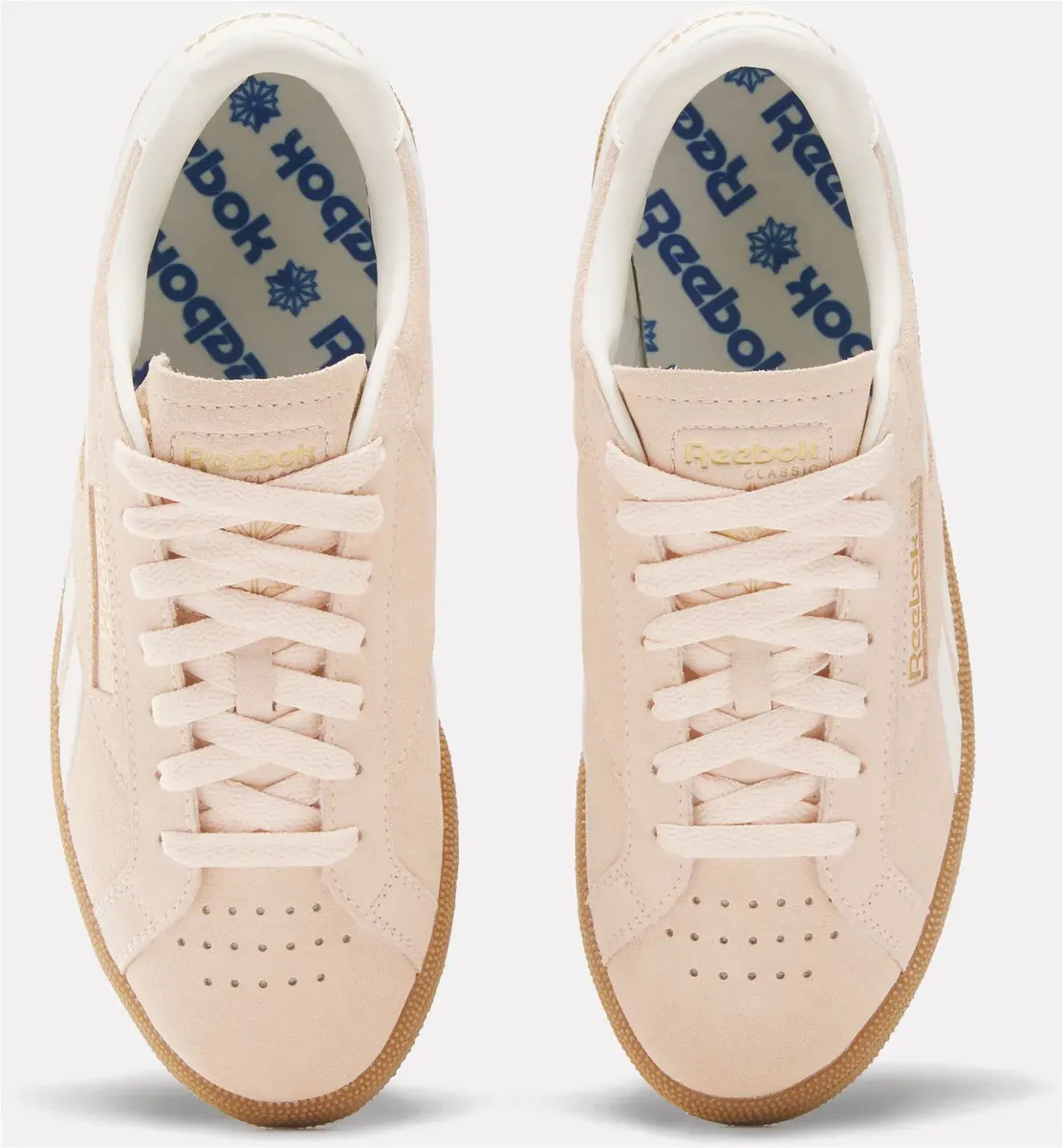 Классические кроссовки Reebok "CLUB C GROUNDS UK" Reebok Classic, цвет Washedclay/Chalk/Gum — фото 4