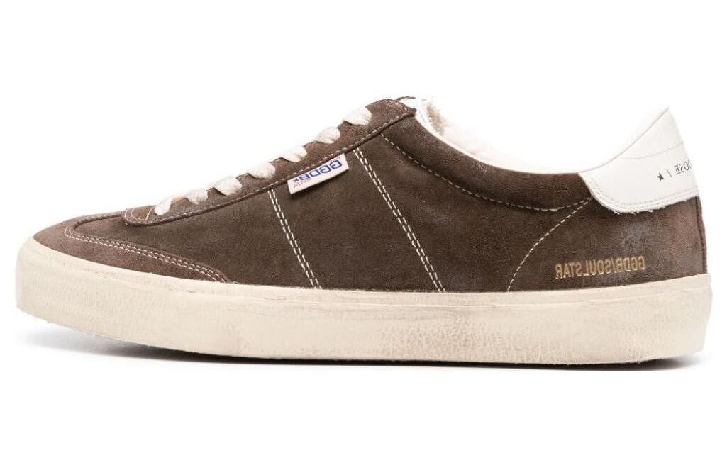 

Кроссовки Golden Goose Soul Star Suede Sneakers, коричневый