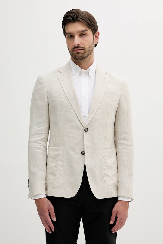 

Льняной пиджак Joop!, бежевый
