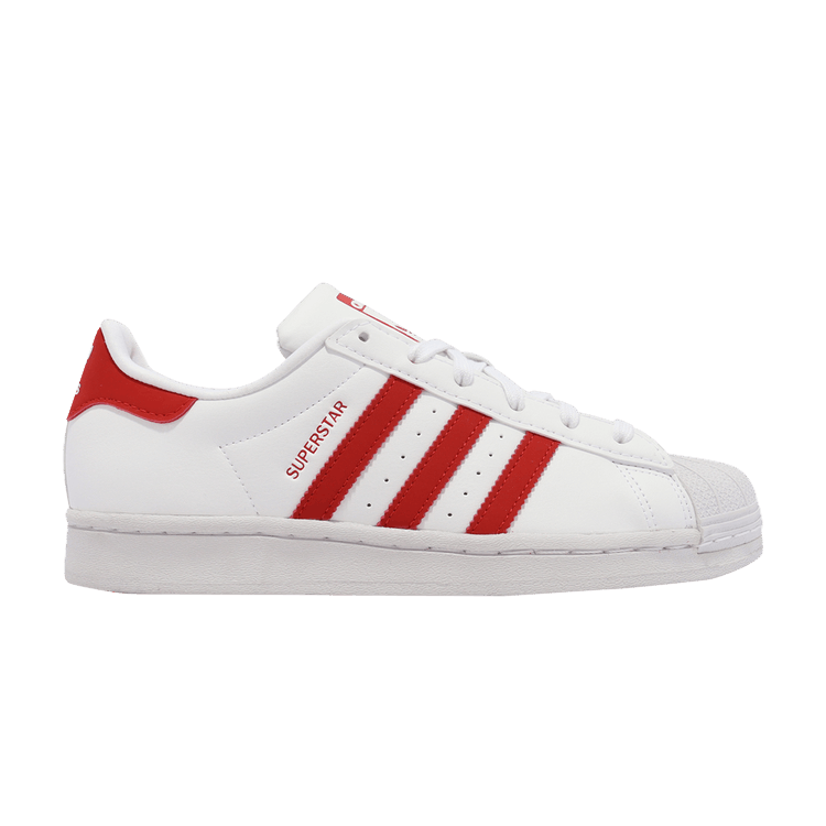 

Кроссовки adidas Superstar J 'White Vivid Red', белый
