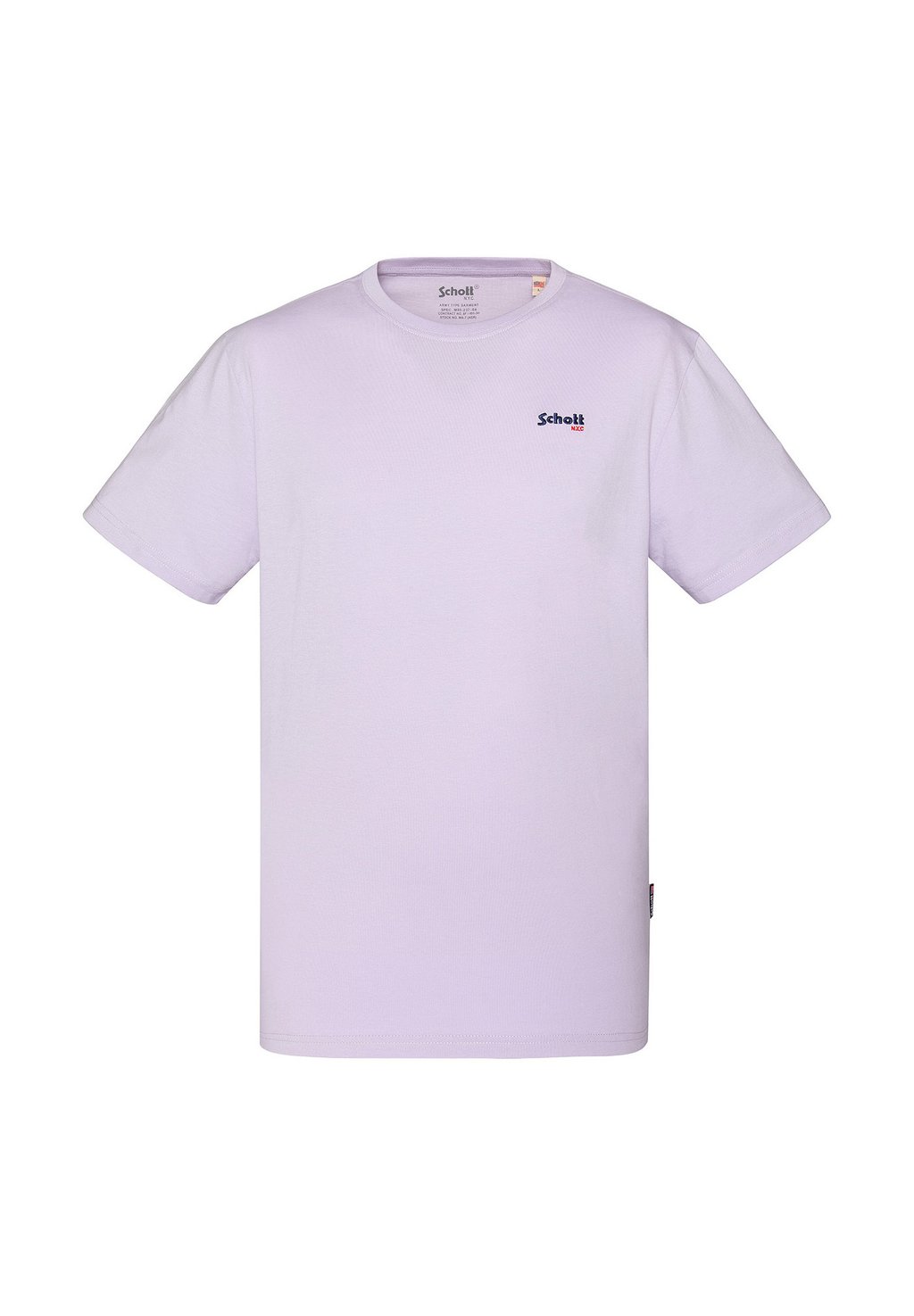 

Базовая футболка CREWNECK Schott, фиолетовый