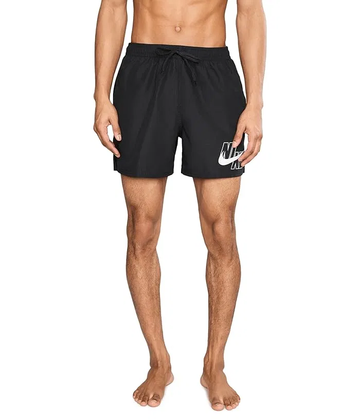 Плавки Nike Breaker Logo 5" Brief Lined Volley, Black