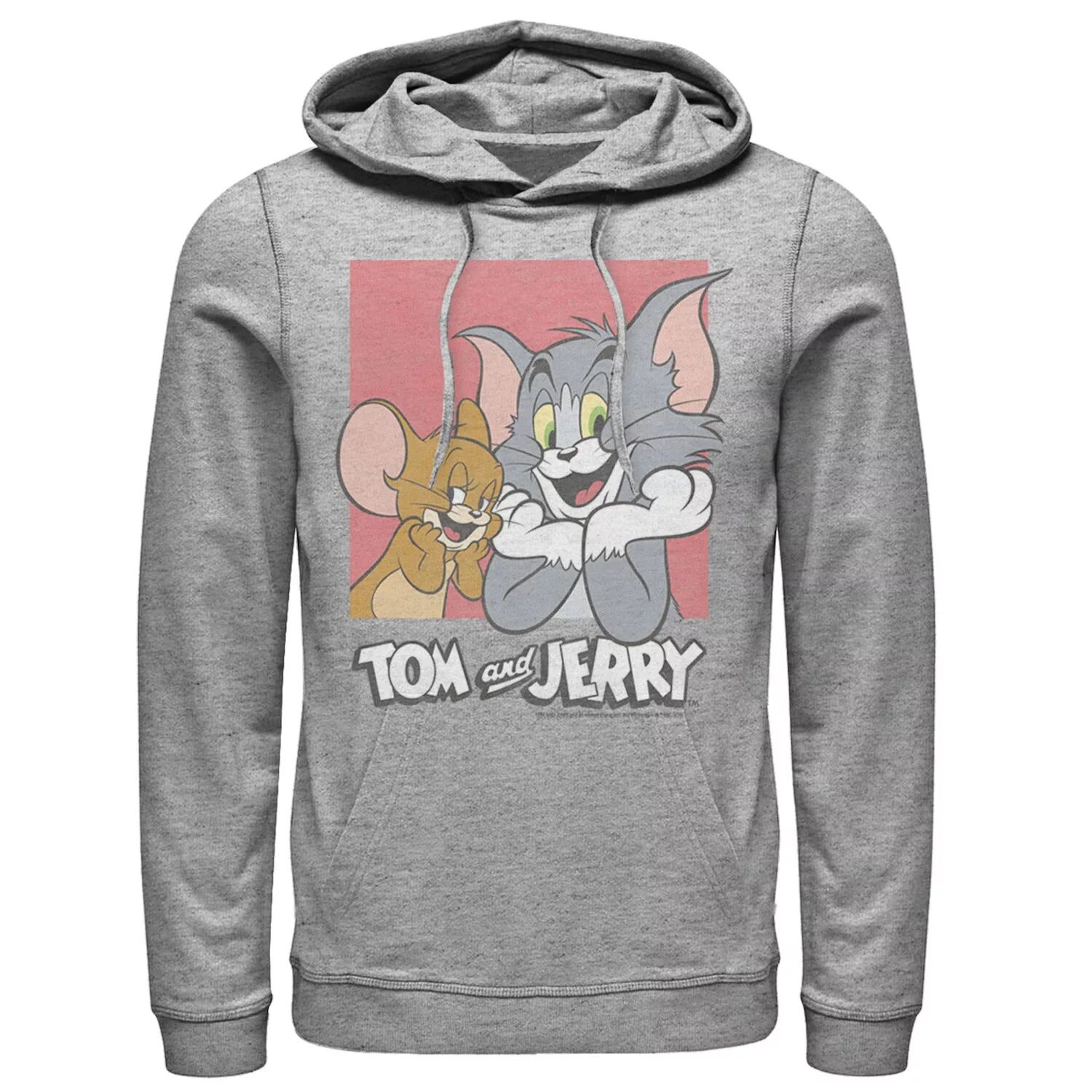 

Мужская толстовка Tom & Jerry Tj Square с капюшоном Licensed Character