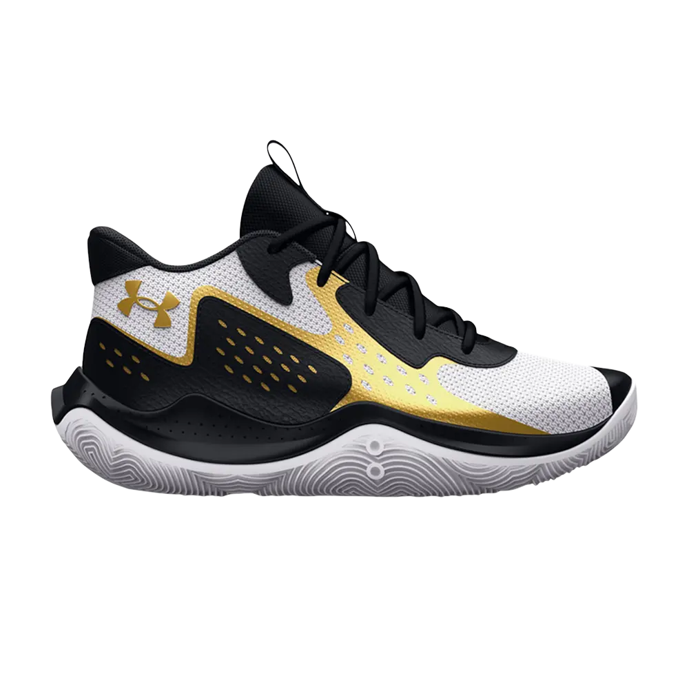 

Кроссовки JetWhite Black Gold' Under Armour, белый