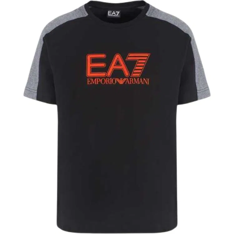 Футболка EA7 FW24 мужская Black EMPORIO ARMANI