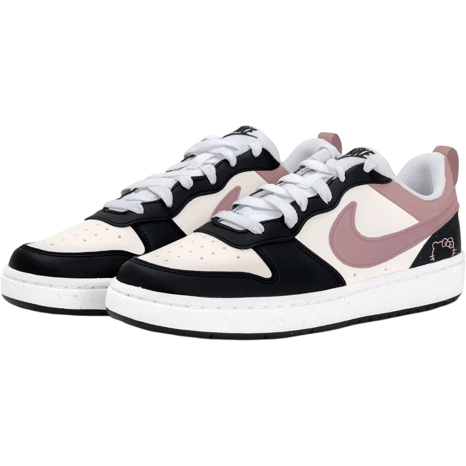 Кроссовки для скейтбординга Nike Court Borough Pink Ink Heartbeat низкие розовые — фото 4