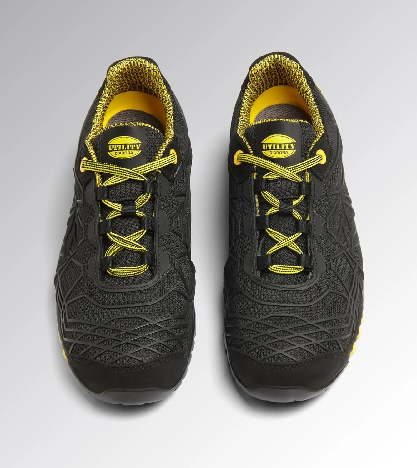 Рабочие ботинки Utility Diadora - Beat II Text Low S1P HRO SRC для мужчин и женщин, черный — фото 2