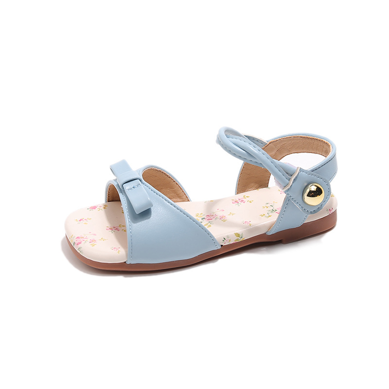 

Износостойкие дышащие низкие детские сандалии для детей 3-7 лет Neon, синий