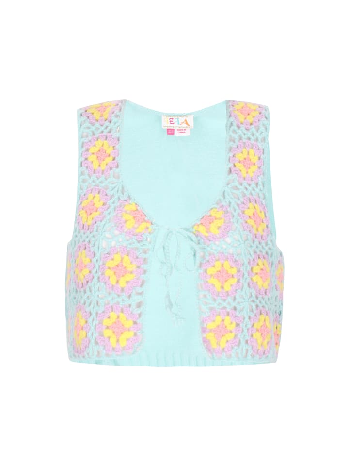 

Свитер-жилет IZIA, цвет turquoise multicolor