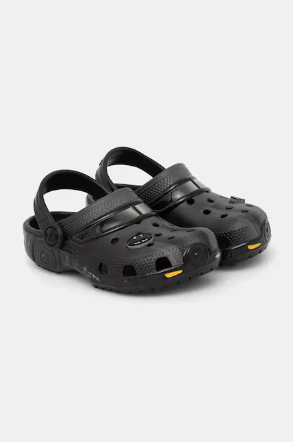 Сланцы детские с Batman Crocs, черный