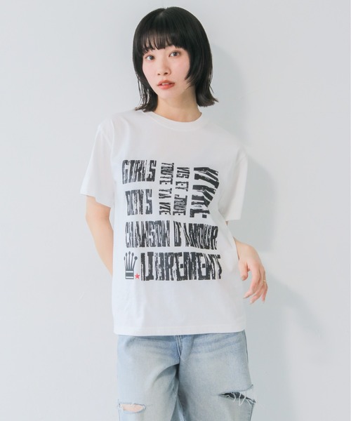 

Футболка унисекс UNIT CHEST, коллаборация с VTFA, коллекция "vacances d'ate" Нины Тугавы, белая