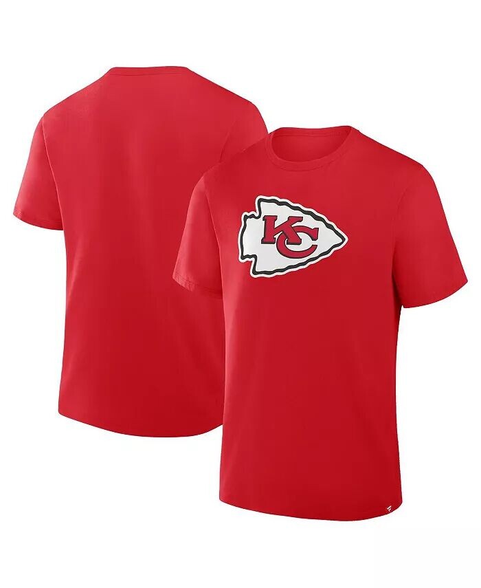 

Мужская красная хлопковая футболка Kansas City Chiefs Legacy Fanatics