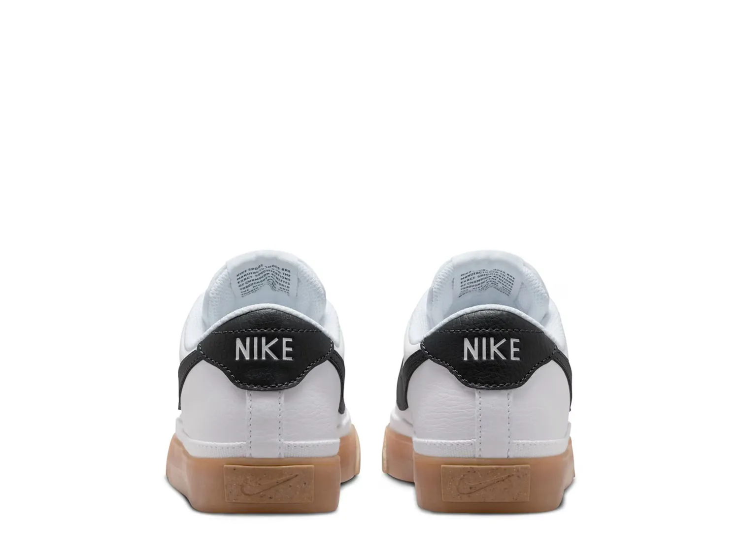 Кроссовки Court Legacy Next Nature Sneaker Nike, белый/черный — фото 2