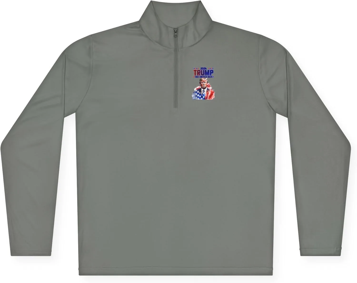 Толстовка Trump Patriotic Unisex Quarter-Zip