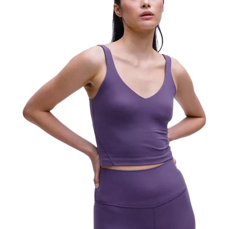 

Футболка Align Lululemon, цвет каштан/джава