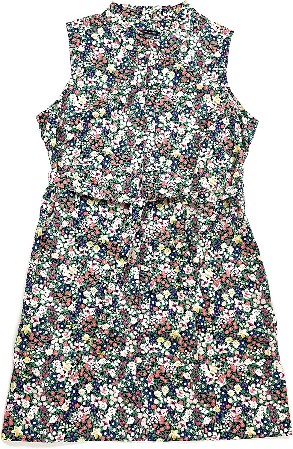 

Женское платье-рубашка без рукавов с воротником на пуговицах от Tommy Hilfiger, Sky Captain Multi