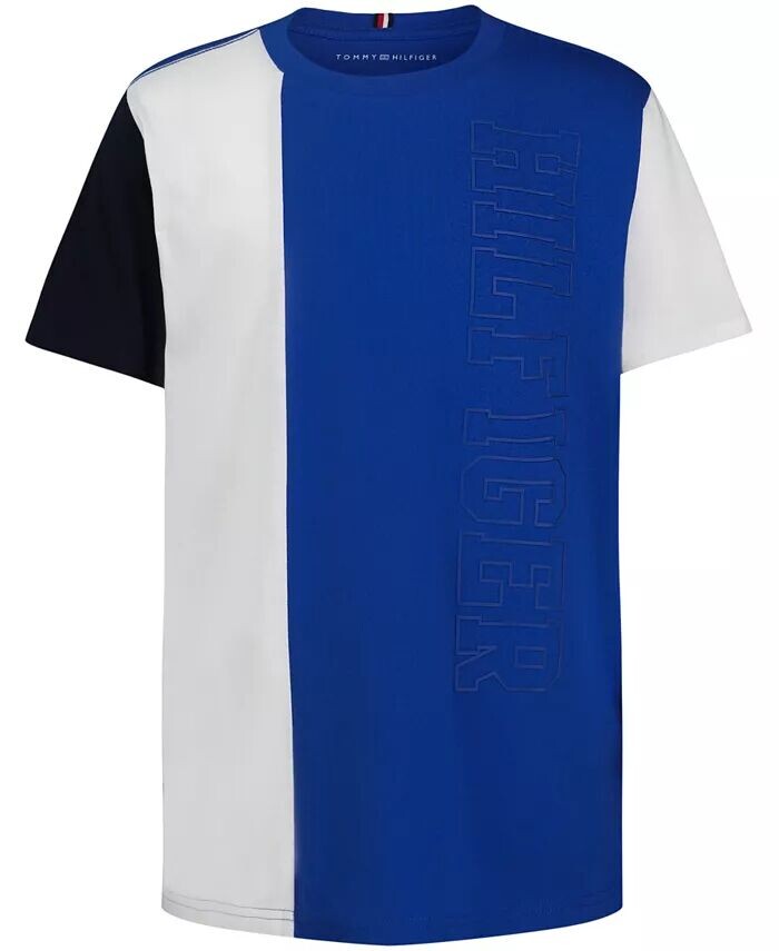 

Футболка с коротким рукавом Honor Block для малышей и маленьких мальчиков Tommy Hilfiger