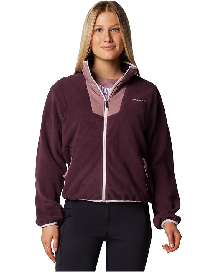 

Флис Columbia Sequoia Grove Full Zip Fleece, цвет Moonvista/Fig/Pink Dawn