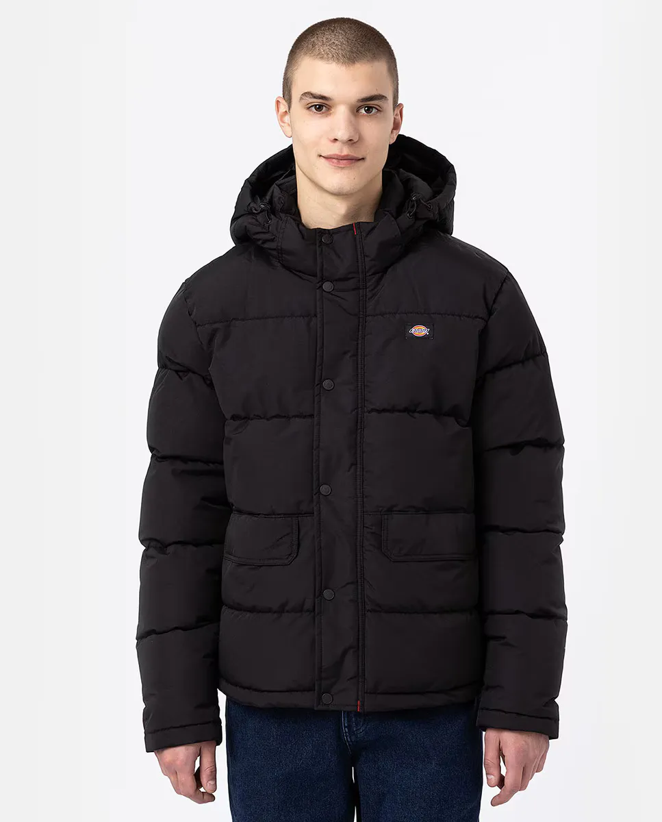 

Мужская стеганая куртка прямого кроя Dickies, черный
