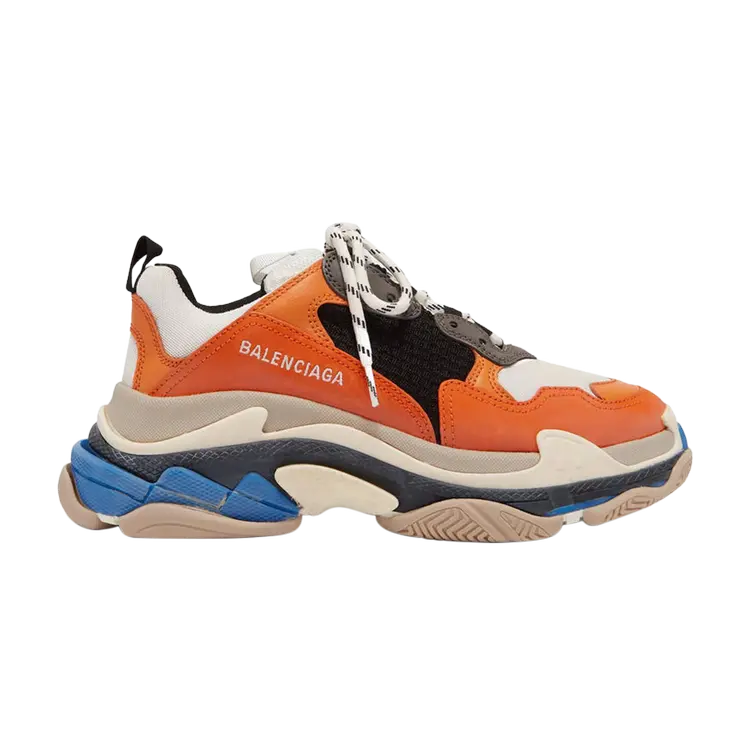 Кроссовки Balenciaga Wmns Triple S Trainer 'Orange', оранжевый
