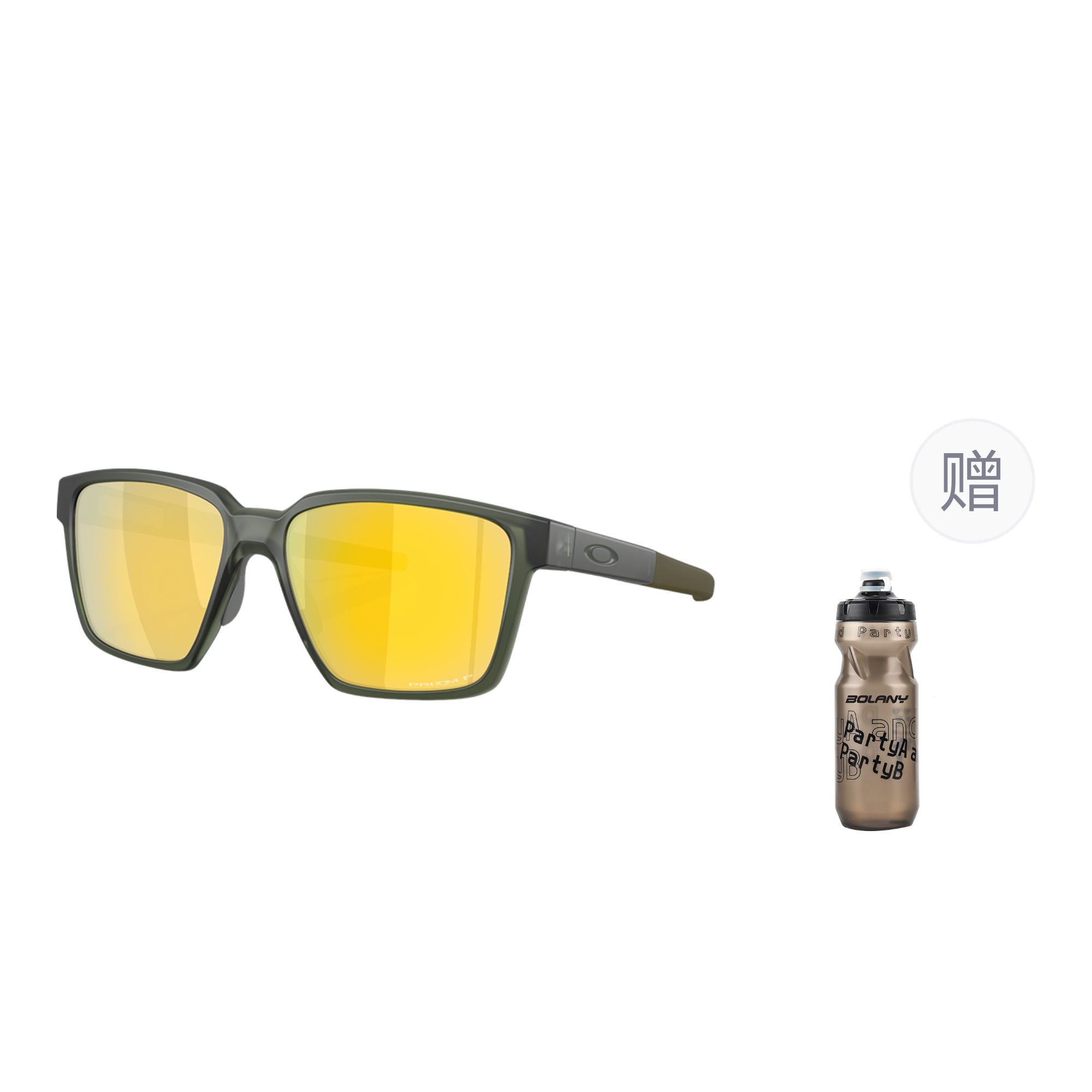 

Oakley Актуаторные солнцезащитные очки, 9430-06 24K Gold Polarized+Kettle