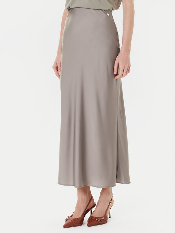 

Миди-юбка regular fit W5YD55 WF1T2 Guess, серый