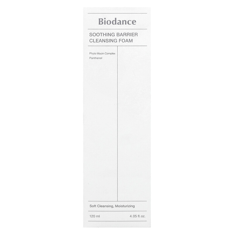 Крем для лица Biodance — Успокаивающая очищающая пенка, 120 мл — фото 2