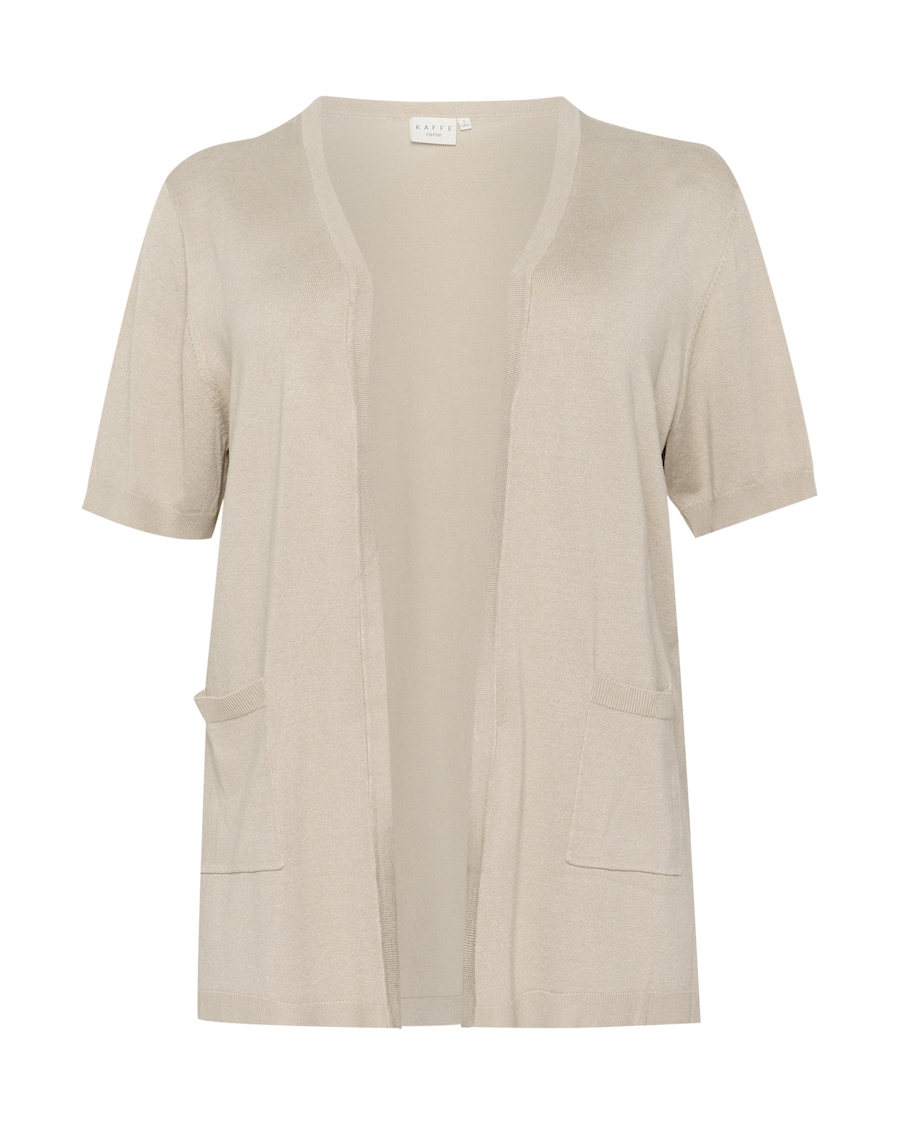 

Вязаный кардиган KAFFE CURVE KCFarsia, бежевый