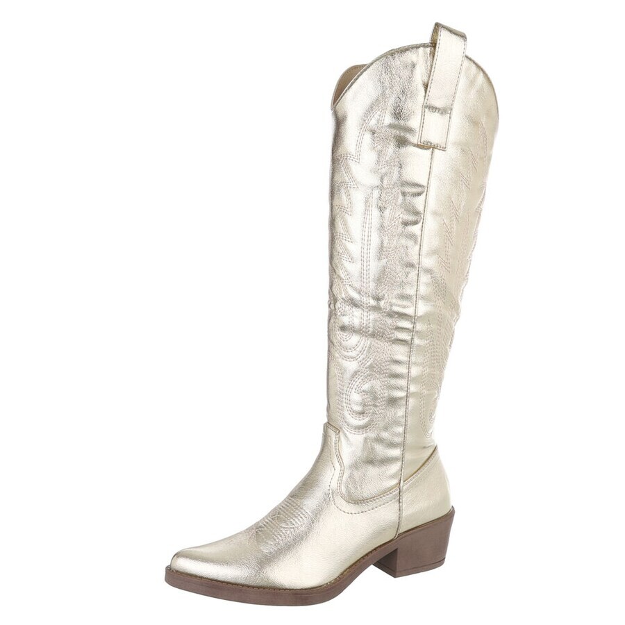 Ботинки Ital-Design Cowboy Boots, золотой