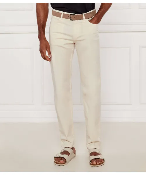 

Брюки h-re.maine5 Regular fit Boss, бежевый