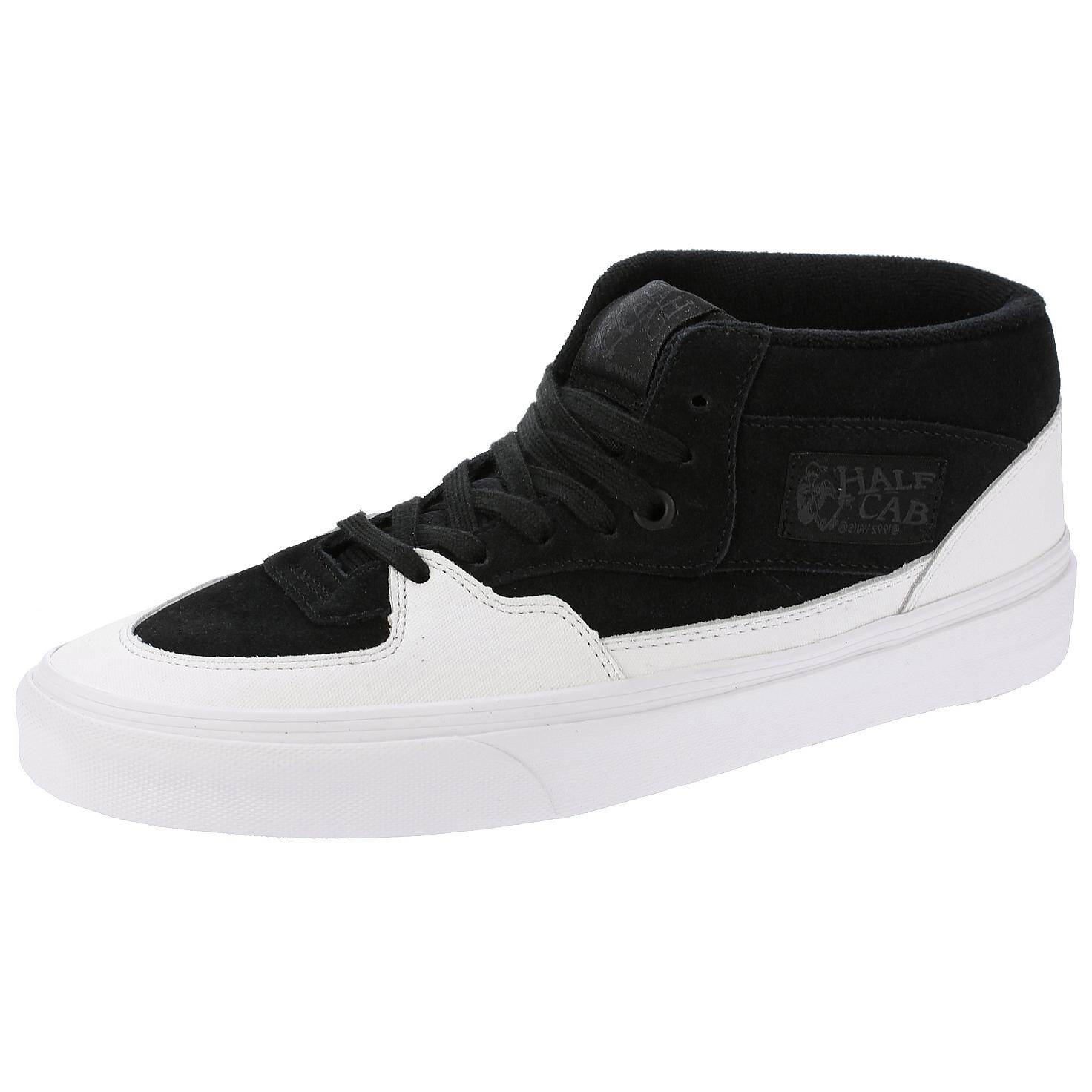 

Кроссовки Vans Half Cab Dipped Black White, черный/белый