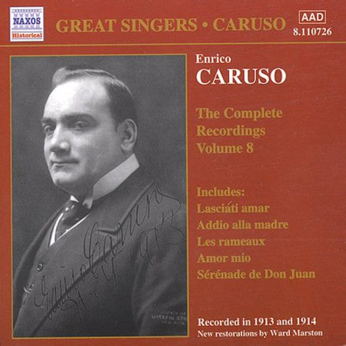 

CD диск Caruso: Comp Recordings Of-Vol. 8