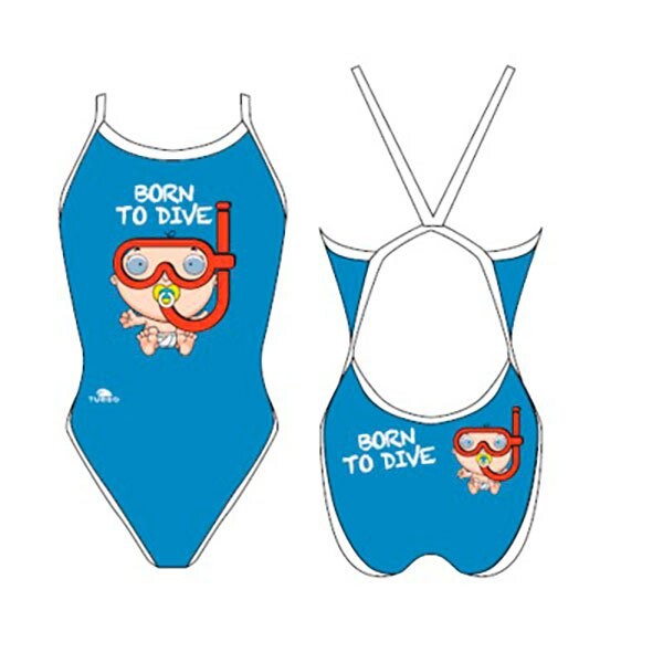 

Купальник Turbo Born To Dive, синий