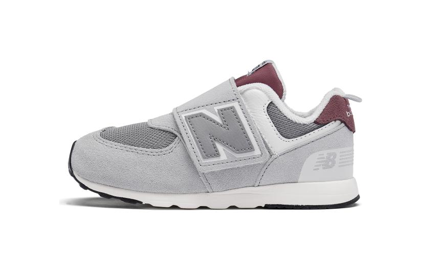 

Низкие детские туфли для малышей New Balance, серый