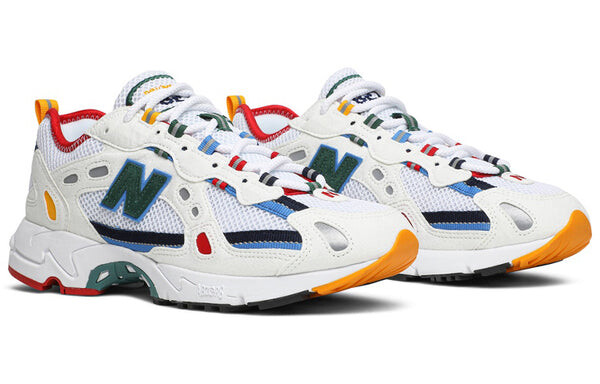 Кроссовки x aime leon dore 827 New Balance, белый — фото 3